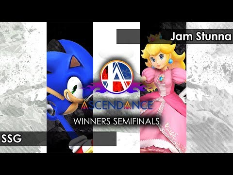Smash 4: SSG (Sonic) V Jam Stunna (Peach/Marth) - Ascendance 53 Tournament SSB4