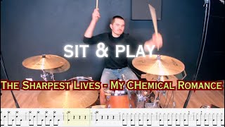 The Sharpest Lives  - My Chemical Romance - Drum Transcript Live