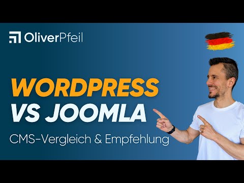 WordPress VS Joomla: CMS-Vergleich & Empfehlung 🇩🇪