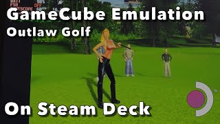 Steam Deck: Outlaw Golf [GameCube Emulation] (4k60; Off screen; Direct Feed Audio)
