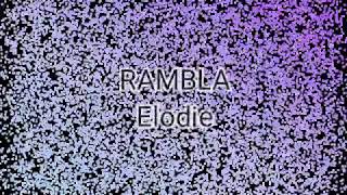 Rambla TESTO Elodie