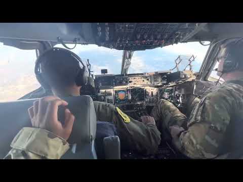 C-17 Thrust Reverser deployment from 20,000 FT Part 1