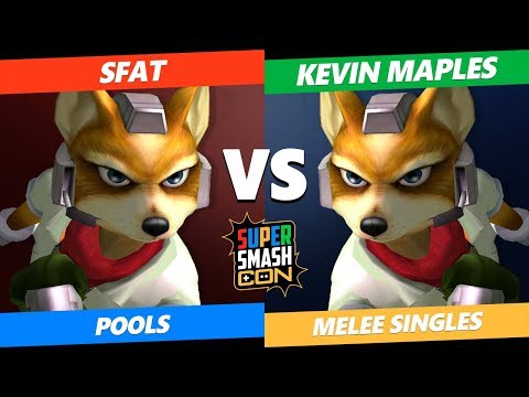 SSC 2019 SSBM - Sfat (Fox) Vs. Kevin Maples (Fox) Smash Melee Tournament Pools