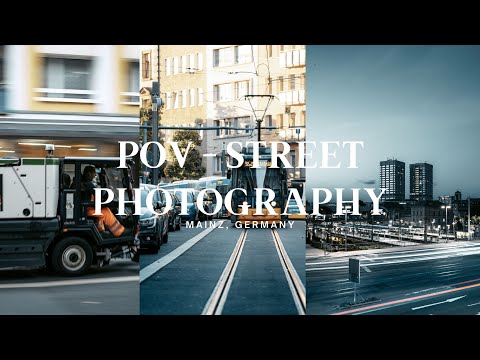 Relaxing 20 minutes POV Street Photography in Mainz, Germany, no commentary