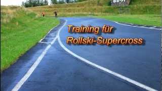 preview picture of video 'Rollski-Training on the ring (www.skate-the-ring.de)'