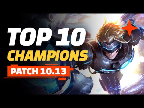 Top 10 Champions - Teamfight Tactics Patch 10.13