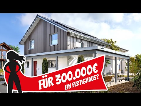 Kleines Fertighaus für unter 300.000 Euro preiswert bauen? Raumwunder von Schwörer Haus | Haustour