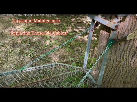 Replacing Tree Stand Cables With Chains