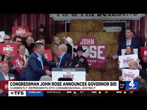 TN Congressman John Rose officially announces run for governor