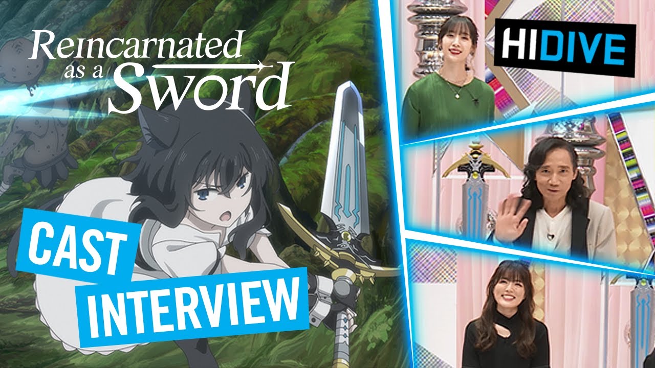 Reincarnated as a Sword Cast Interview | HIDIVE