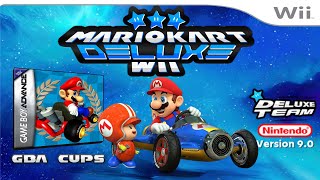 Mario Kart Wii Deluxe v9.0 Standard | GBA Cups [Wii]