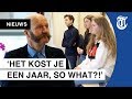 'Als je zakt dan vergaat de wereld niet'