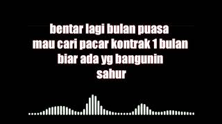 Download lagu 'Status WA keren' Cari pacar kontrak 1 bulan🤣🤣. mp3 Download lagu 'Status WA keren' Cari pacar kontrak 1 bulan🤣🤣. mp3