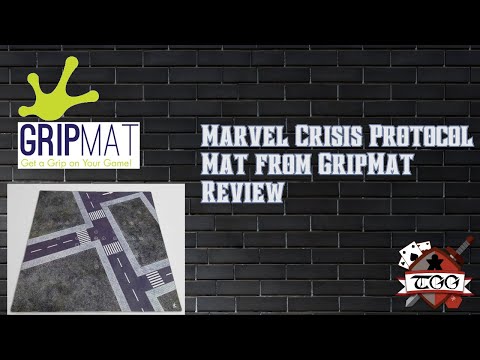 Marvel Crisis Protocol Mat from GripMat Review