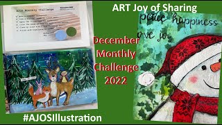 December Challenge #AJOSIllustration