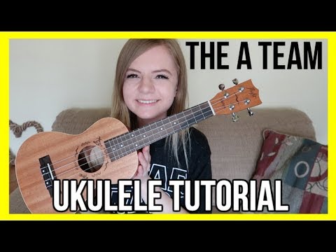 The A Team - Ed Sheeran | EASY UKULELE TUTORIAL