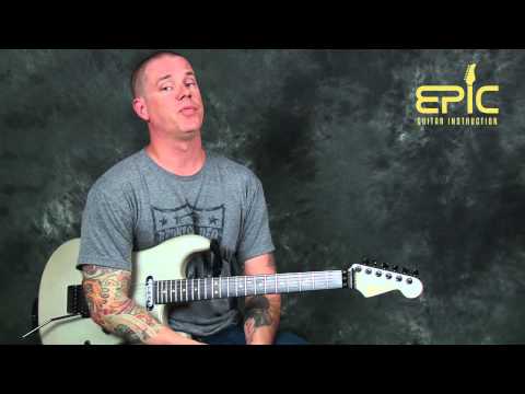 Learn best Metallica riffs guitar lesson Master Of Puppets Harvester Of Sorrow chords licks rhythms