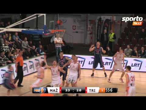 SportoTv.lt: NKL Final-4 "Mažeikiai" - "TRIOBET" 2013.04.13