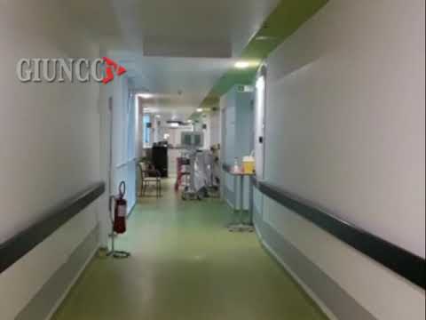 Dentro l’area Covid dell’ospedale Misericordia