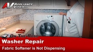 Whirlpool Washer Repair: Fabric Softener Not Dispensing - Detergent Drawer