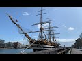 Fans van Italiaans zeilschip Amerigo Vespucci nemen kijkje