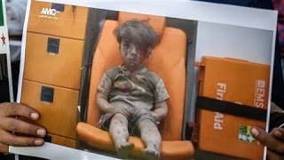 Syrian President Claims Viral Photo of Syrian Boy 