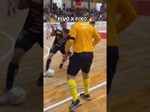 PIVÔ X FIXO 🔥 #futsalbrasil #futebol #futsalmasculino #esporte #futsal