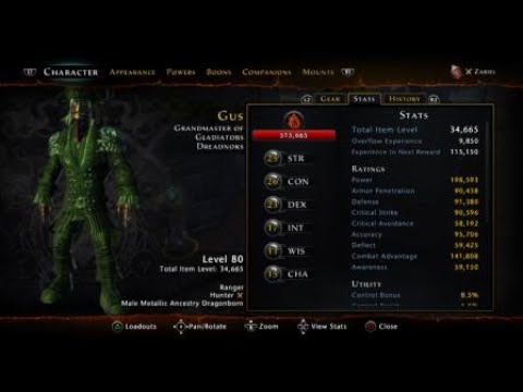 Neverwinter HR Xuna & Buff Build For Zariel