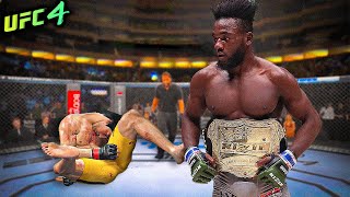 Bruce Lee vs. Manel Cape | Portuguese-Angolan MMA (EA sports UFC 4)