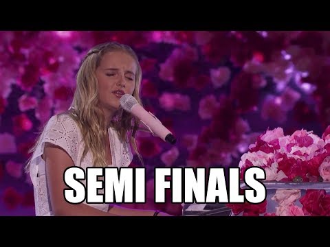 Evie Clair sings"Yours"America's Got Talent 2017 Semi Finals｜GTF