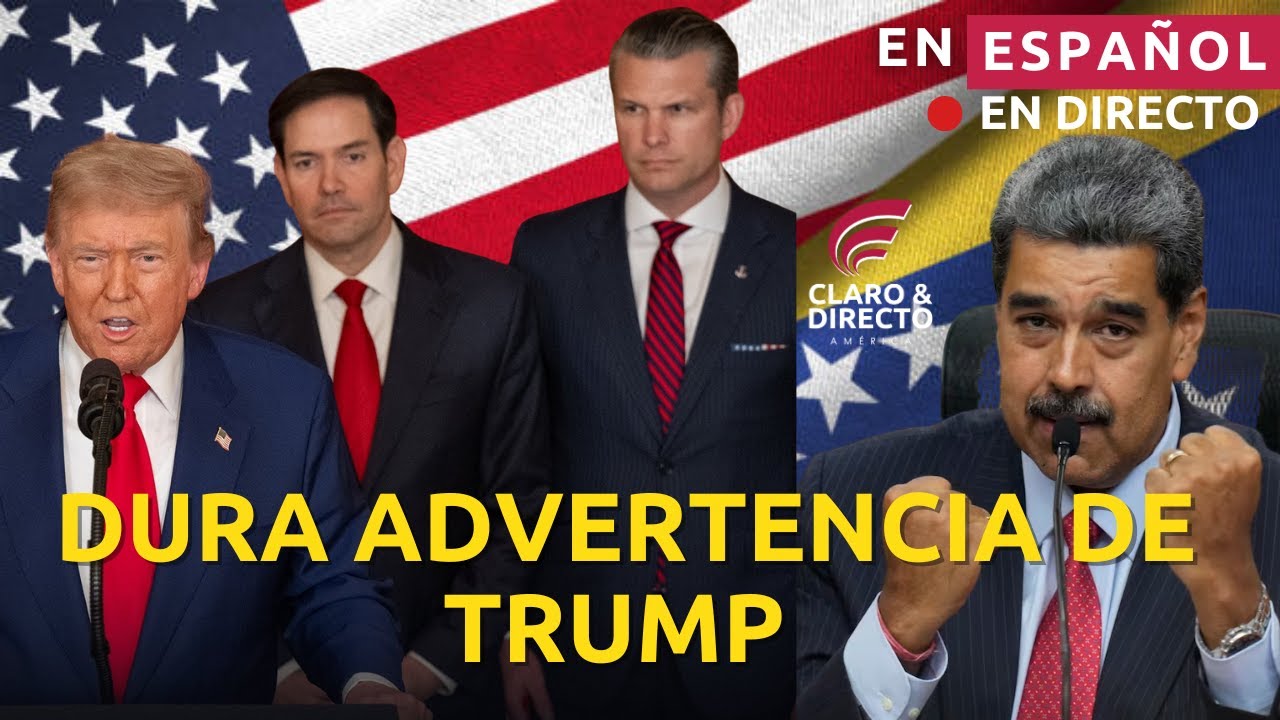 EN ESPAÑOL:TRUMP AMENAZA A MADURO: "TIENE LOS DÍAS CONTADOS"