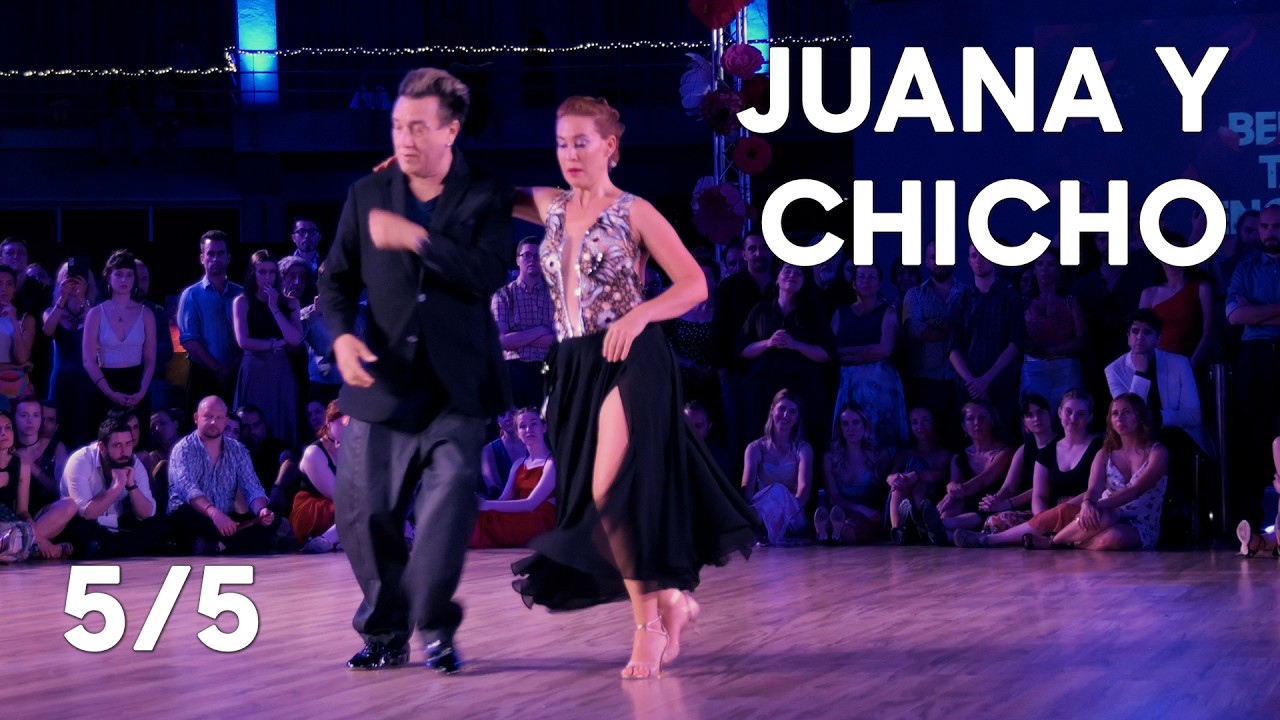 Video thumbnail for Juana Sepulveda & Chicho Frumboli 5/5 @Belgrade Tango Encuentro 2025 - OTV - Temo