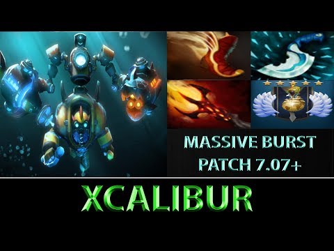 Xcalibur [Tinker] Massive Burst Meta Build ► Dota 2 7.07
