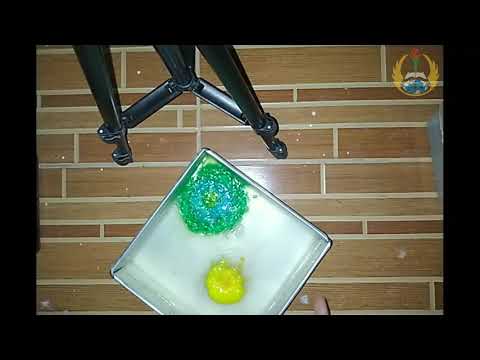 Make Jelly Art: Dahlia flower in the silence of the night