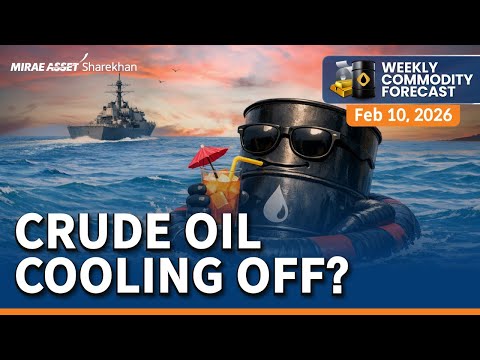 Crude oil cools | Higher Gold – Silver Ratio, Base metals weak | Weekly Commodity Forecast – Feb 10