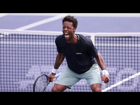 Gael Monfils Best Shots & Moments! | Indian Wells Highlights