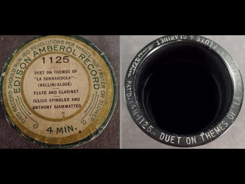 Duet on themes of La Sonnambula = Julius Spindler (flute) & Anthony Giammatteo (clarinet)