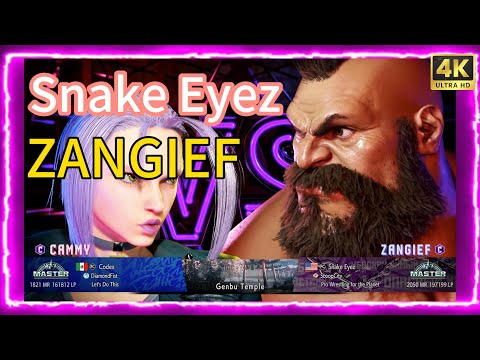 Street Fighter 6 ZANGIEF(Snake Eyez) Replays  | 🔥sf6🔥| 4K 60FPS