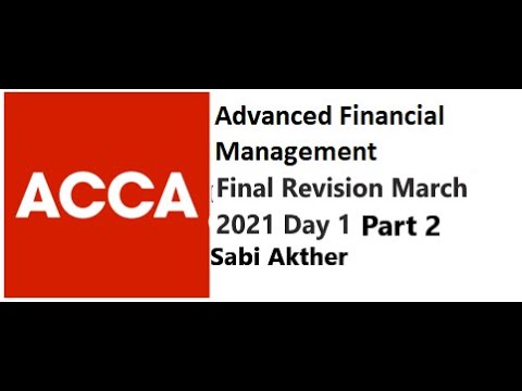 AFM Pass First Time - Risk Management - Part 2