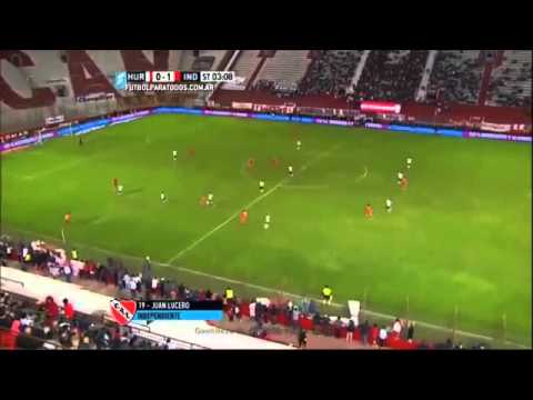 Gol de Lucero Huracán 1 - 1 Independiente Primera División 2015 Fecha 23