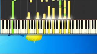 Jim Nabors   lord's prayer [Synthesia Piano]