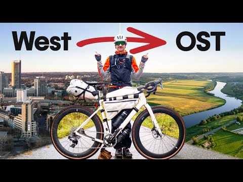 Solo-Bikepacking durch Deutschland (831km): WEST - OST