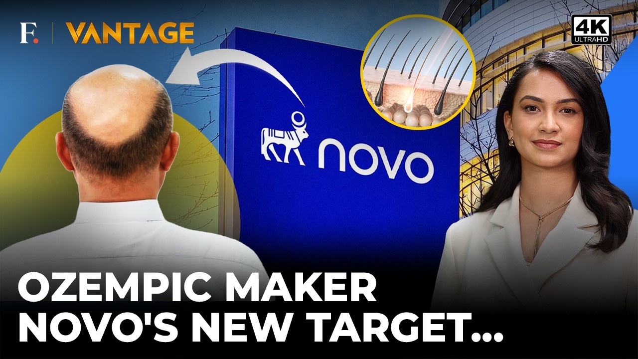 Ozempic Maker Novo Nordisk To Target Hair Loss: New Strategy Amid Falling Fortunes | Vantage | 4K