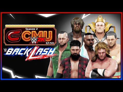 CMU Backlash 2021: WWE 2K Conman Universe Mode |Season 2 Ep: 50|