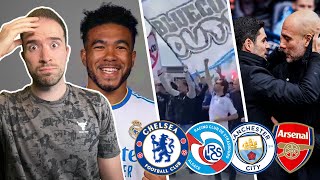 Reece James FOR SALE? | Strasbourg Fans Protest BLUECO OUT! | Man City & Arsenal In STINKFEST Draw!