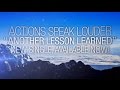 Actions Speak Louder - Another Lesson Learned ...