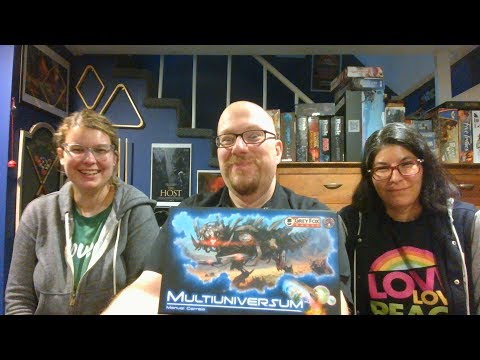 The Board Game Kaptain's review and tutorial for Multiuniversum 