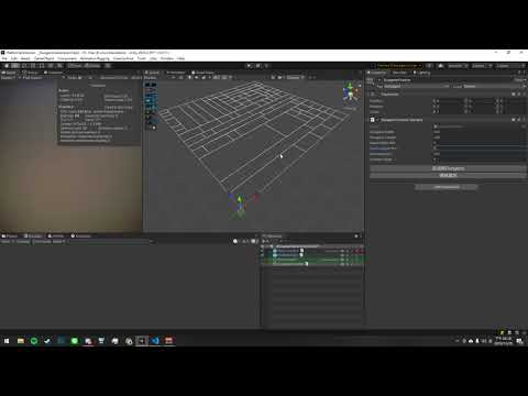 [Unity3D] Learning procedural dungeon generation using Binary Space Partitioning Algorithm record 1