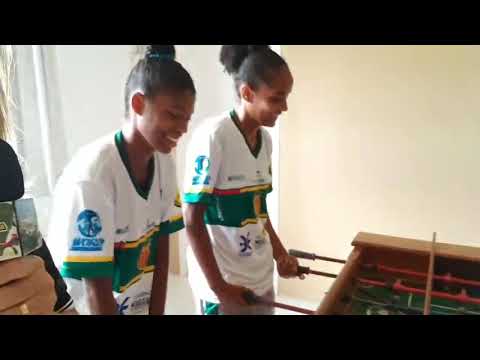 Sampaio Corrêa feminino saindo de São Luís rumo a Teresina para o confronto contra o Tiradentes