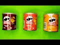 Unpacking Pringles ASMR Satisfying Video